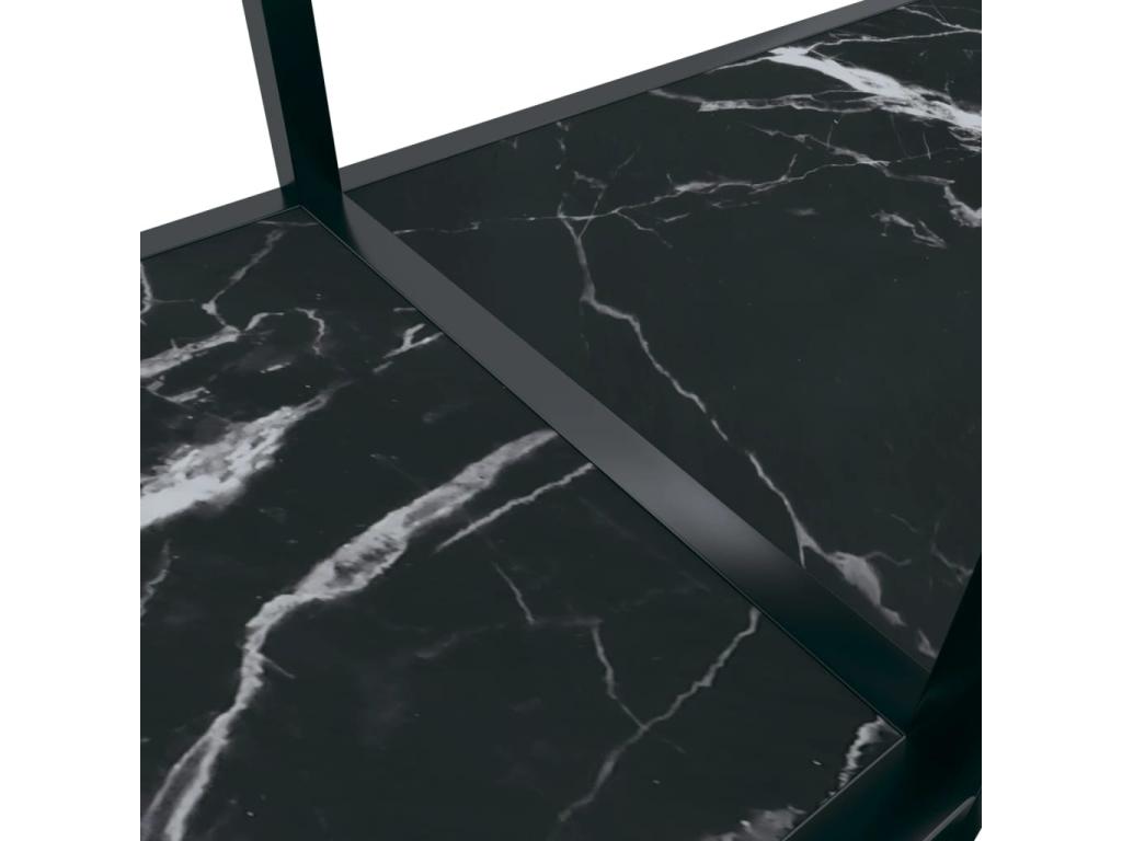 Table - Tempered Glass - Black