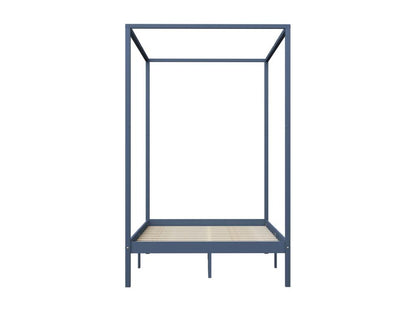 Bed Frame - Wood - Gray - 120x200 cm