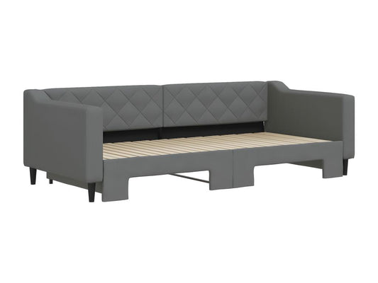 Daybed - Wood - Gray - 90x200 cm