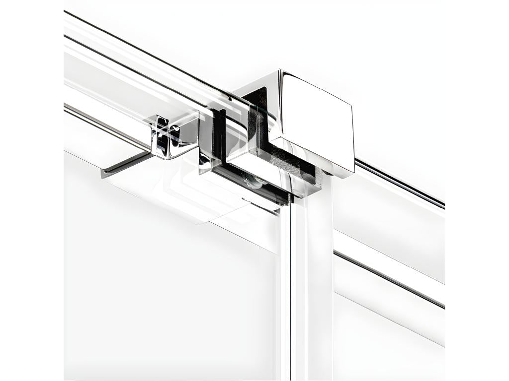 Home Furniture - Tempered Glass - Silver - 110x90 cm