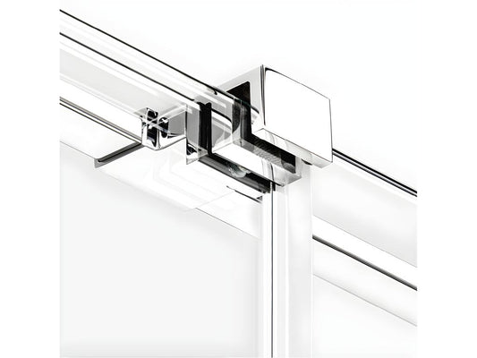 Home Furniture - Tempered Glass - Silver - 110x90 cm