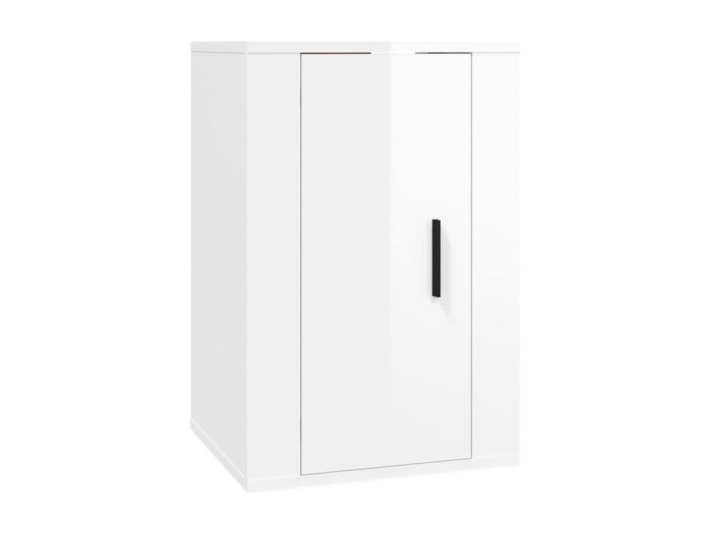Wardrobe - Wood - White