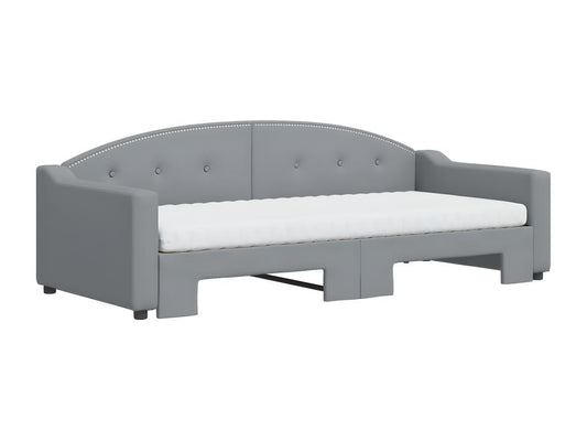 Daybed - Wood - Gray - 90x200 cm