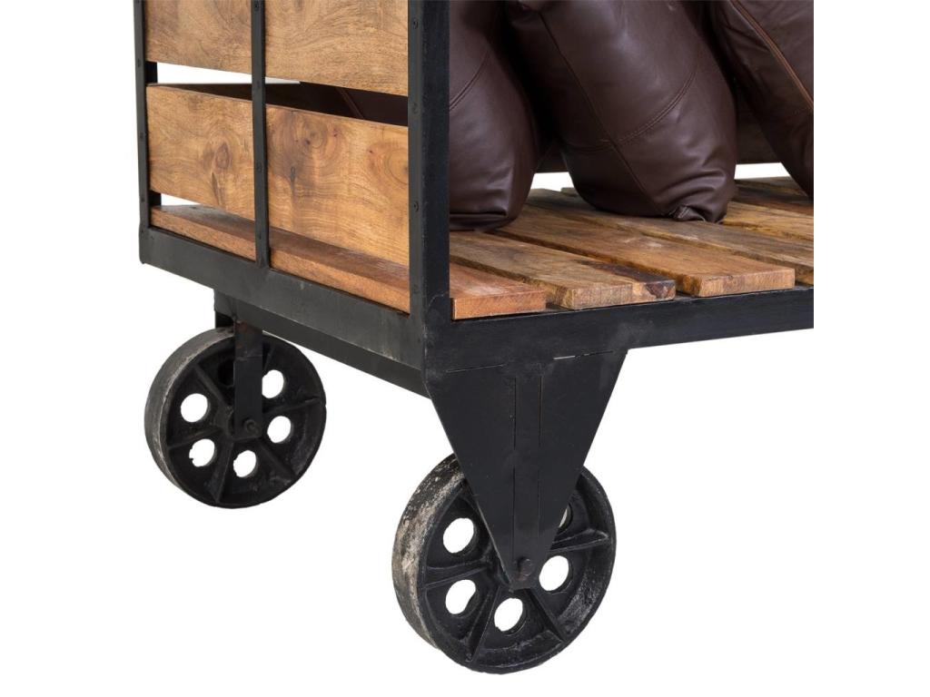 Bench - Wood - Brown