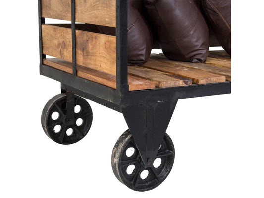 Bench - Wood - Brown