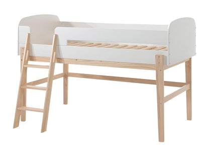 Bed - Mdf - White - 90x200 cm