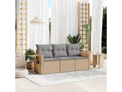 Outdoor Patio Set - Résine - Black