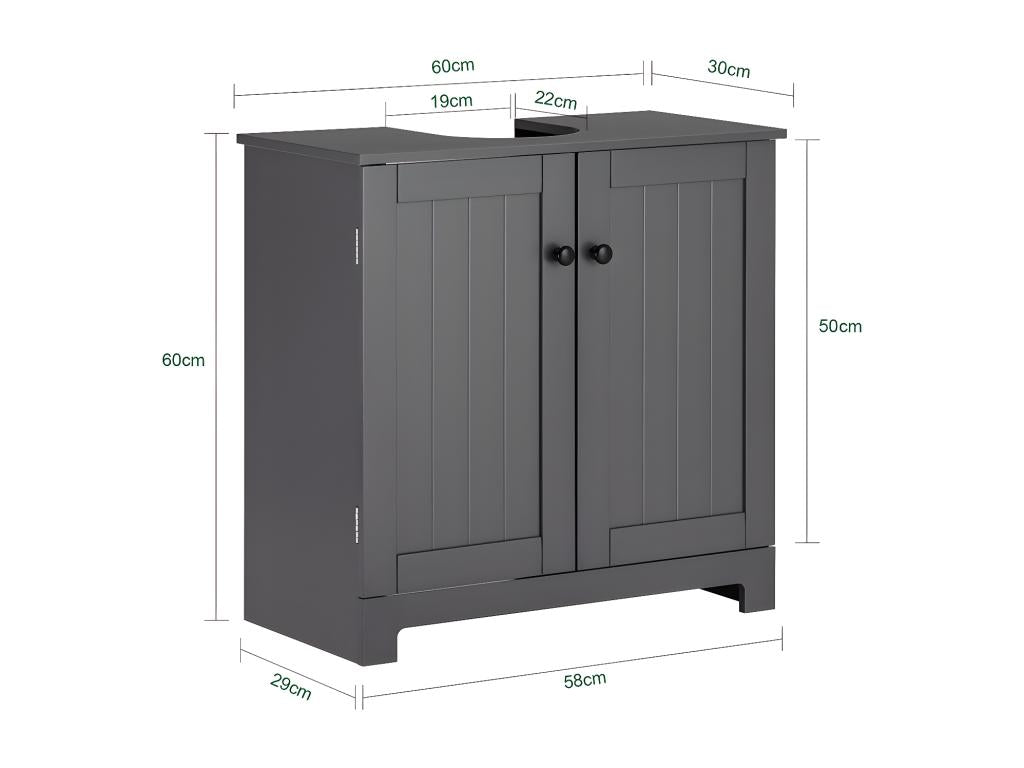 Home Furniture - Engineered Wood, Wood - Gray