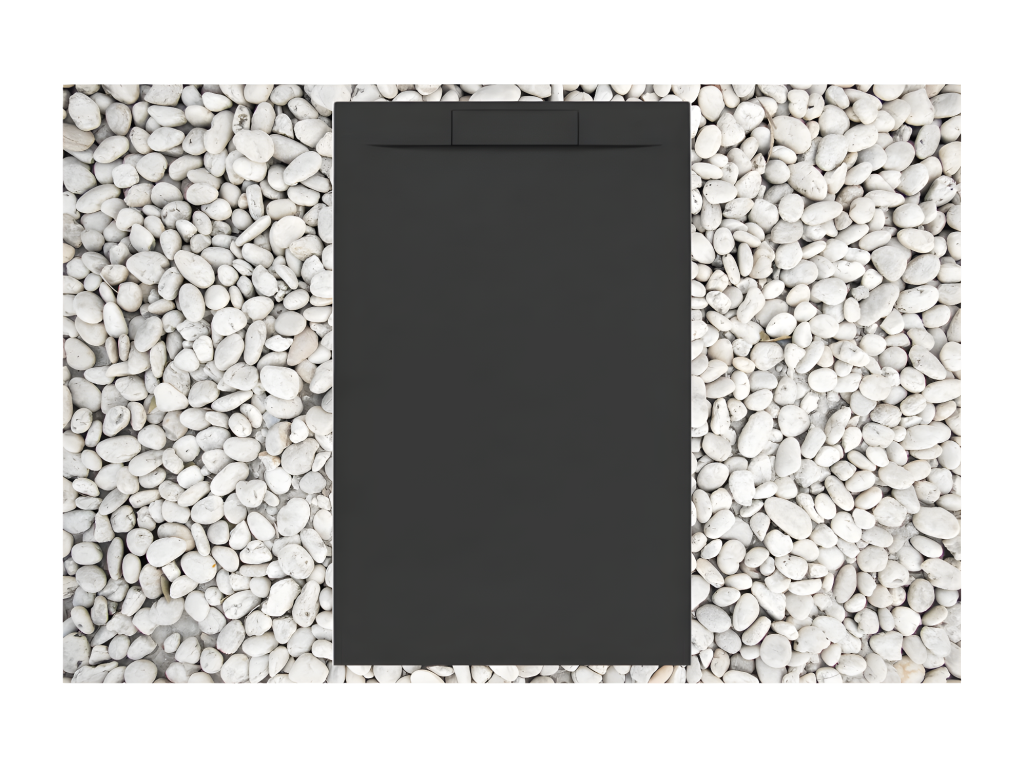 Shower Tray - Résine - Black - 115x95 cm