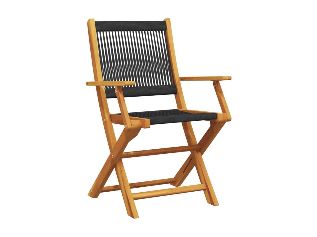 Outdoor Dining Set - Wood - Gray