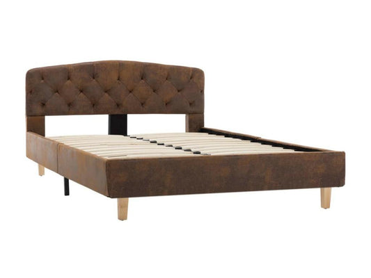 Bed - Wood - Natural - 120x200 cm