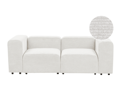 Sofa - Velvet - White