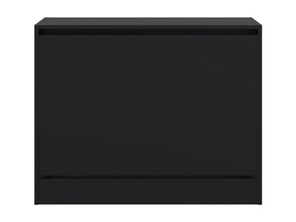 Wardrobe - Wood - Black