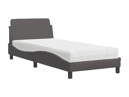 Mattress - Fourrure Synthétique - Gray - 90x200 cm