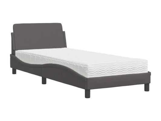 Mattress - Fourrure Synthétique - Gray - 90x200 cm