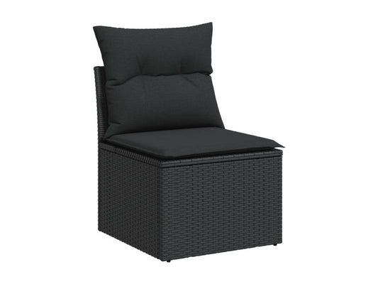 Outdoor Patio Set - Résine - Black