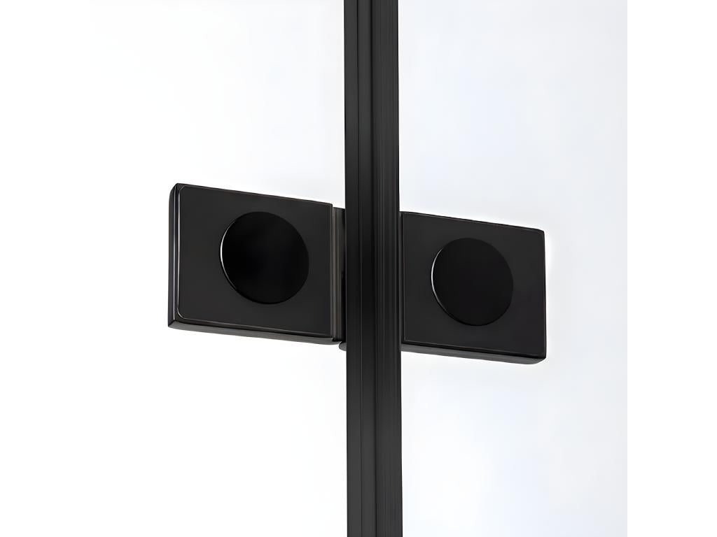 Home Furniture - Tempered Glass - Black - 195x195 cm