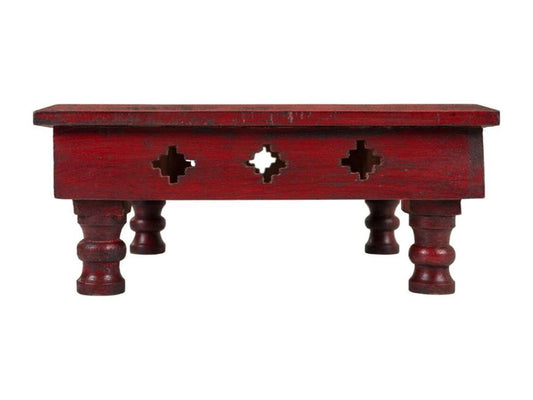 Coffee Table - Wood - Red
