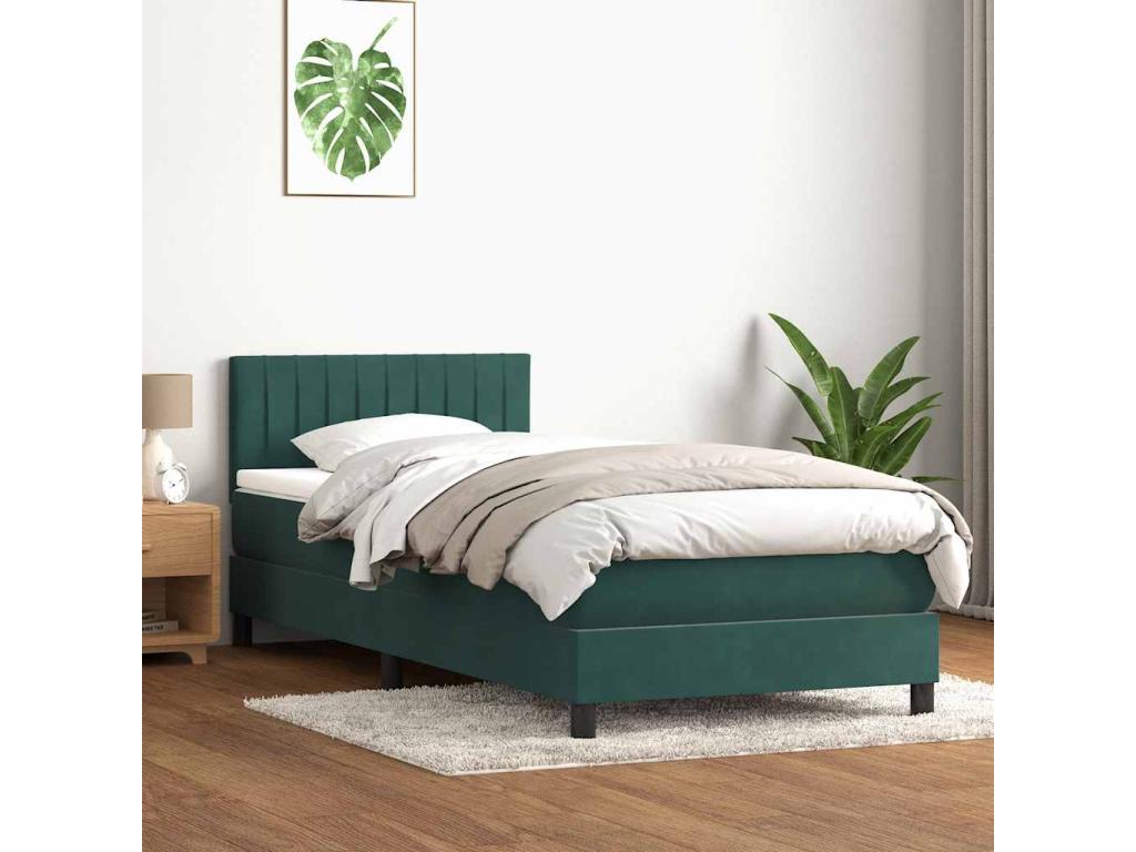 Mattress - Velvet - Green - 80x200 cm