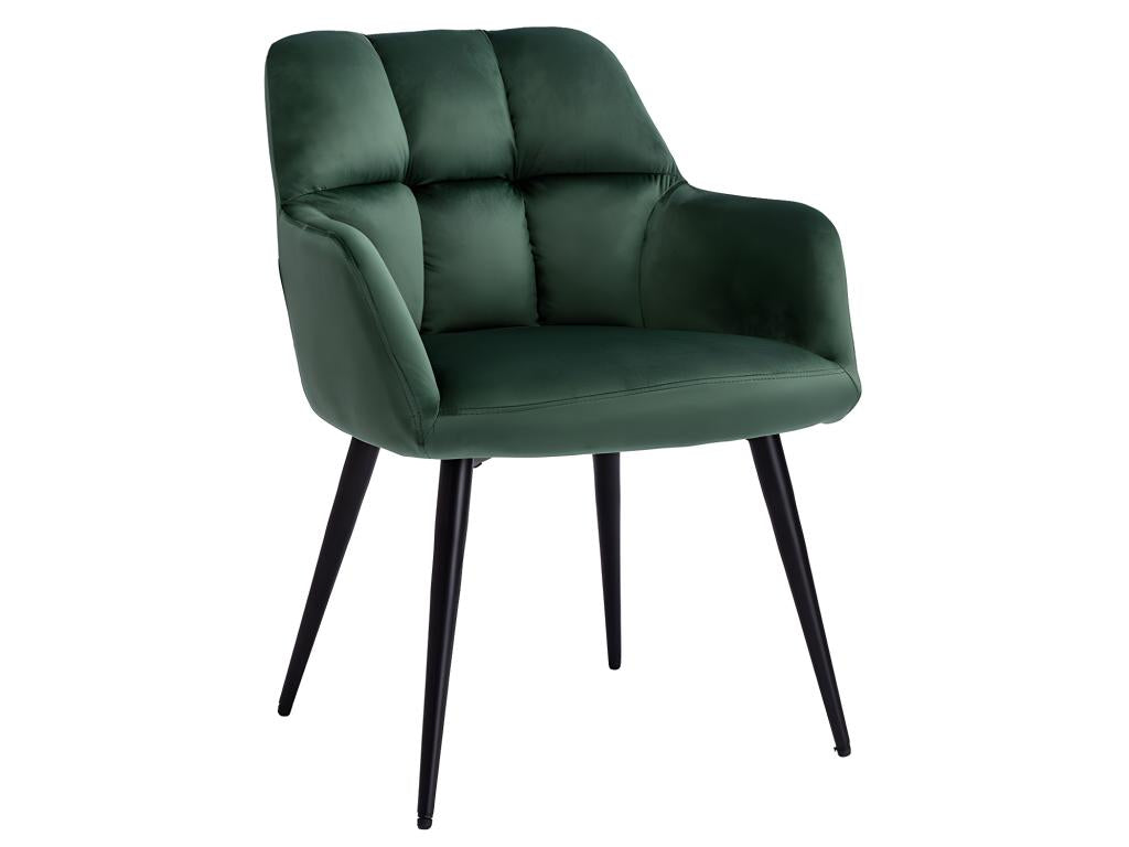 Chair Set - Velvet - Green