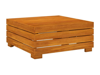 Outdoor Patio Set - Wood - White