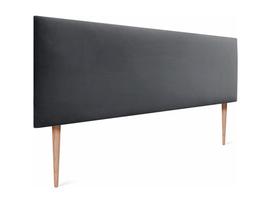 Headboard - Velvet - Gray