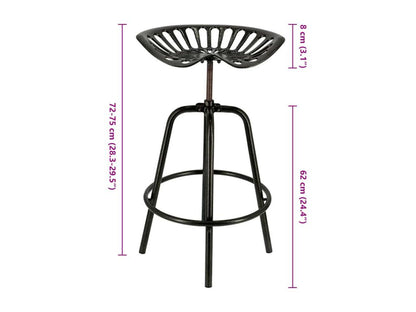 Chair - Steel - Black