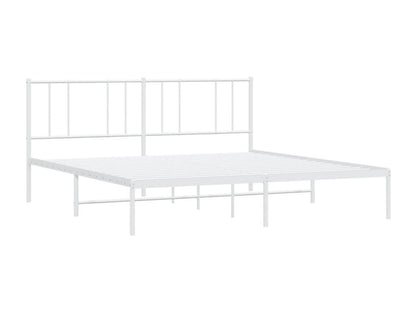 Bed Frame - Steel - White - 180x200 cm