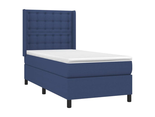 Mattress - Polyester - Blue - 90x190 cm