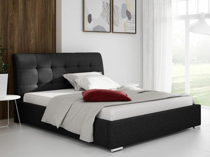 Box Spring - Coton - Brown - 227x103 cm