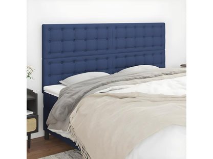 Bed - Polyester - Blue - 180x200 cm