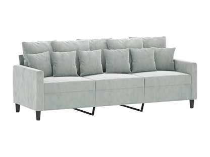 Sofa - Velvet - Gray