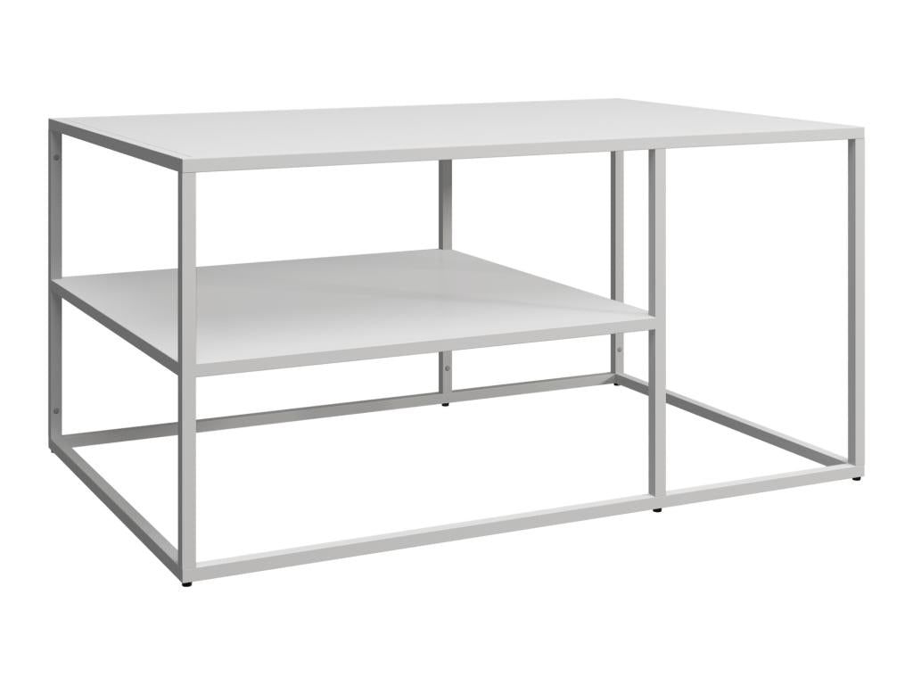 Coffee Table - Rectangular - White - 90x60 cm