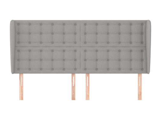 Headboard - Polyester - Gray - 160x200 cm