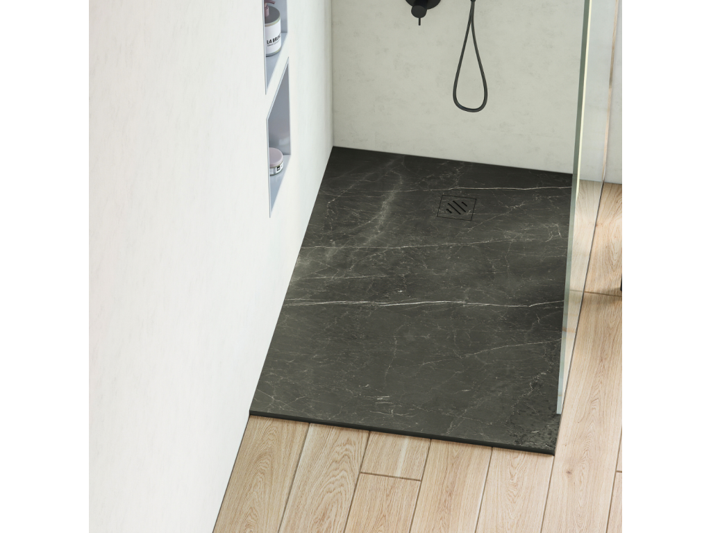Shower Tray - Résine - Black