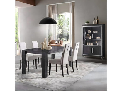 Table - Engineered Wood, Wood - Gray