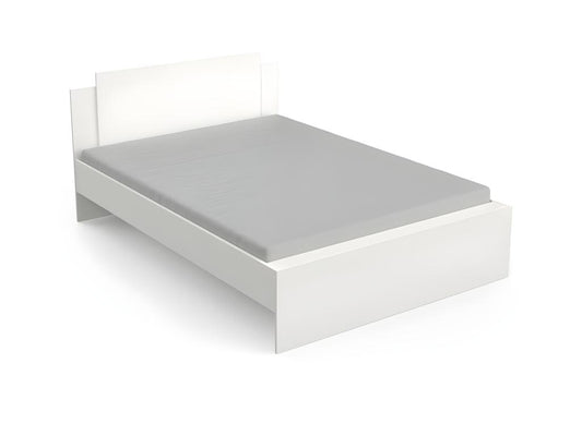 Bed Frame - Panneau De Particule - White - 140x190 cm