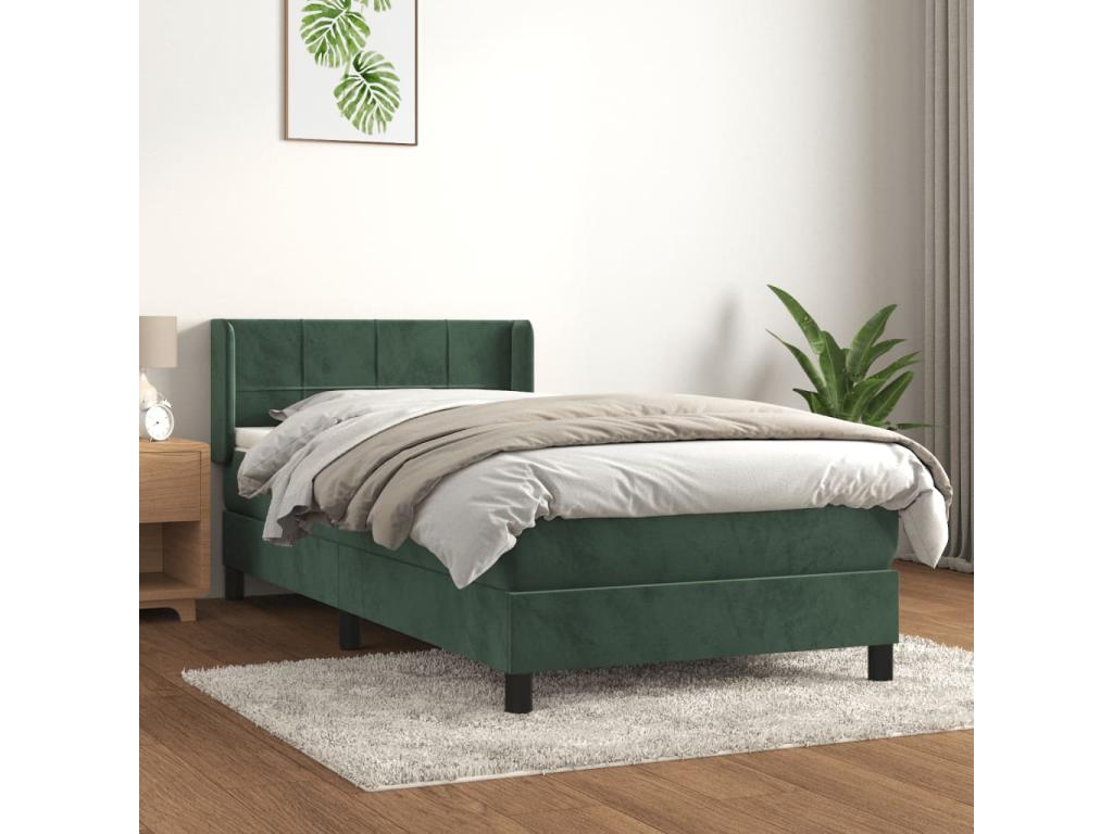 Mattress - Wood - Green - 80x200 cm