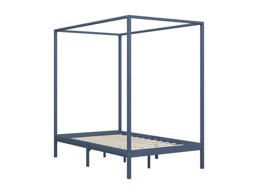 Bed Frame - Wood - Gray - 120x200 cm