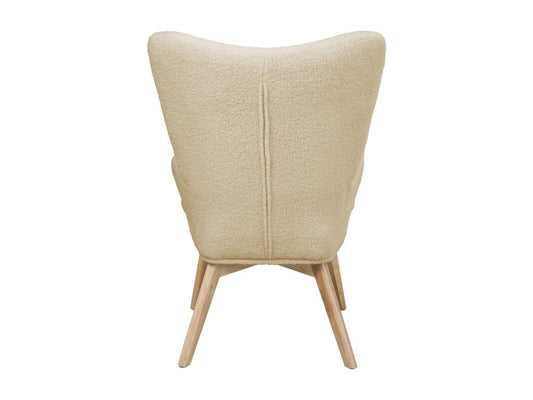 Chair - 100 % Polyester - Natural