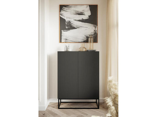 Dresser - Engineered Wood, Wood - Black