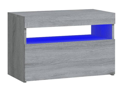 Nightstand - Wood - Multicolor - 35x40 cm