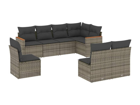 Outdoor Patio Set - Résine - Gray