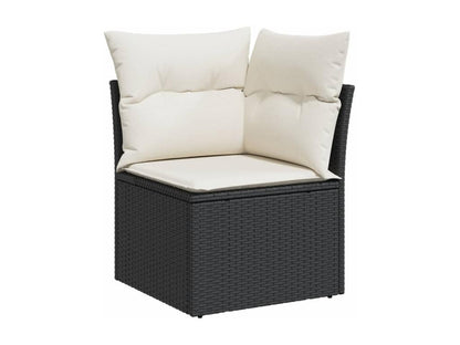 Outdoor Patio Set - Résine - Black