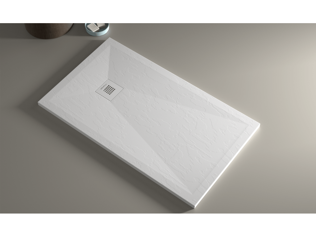 Shower Tray - Résine - White - 100x70 cm