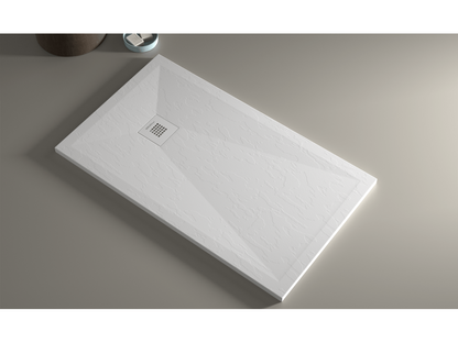 Shower Tray - Résine - White - 100x70 cm