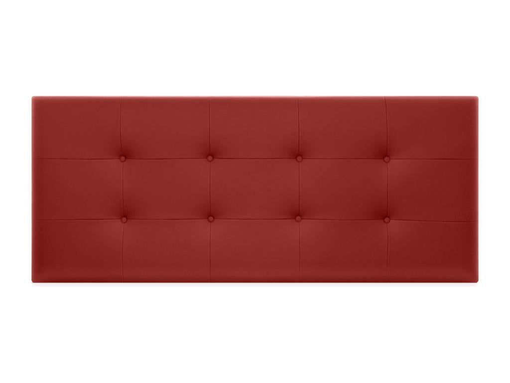 Headboard - Pin, Simili - Red - 140x190 cm