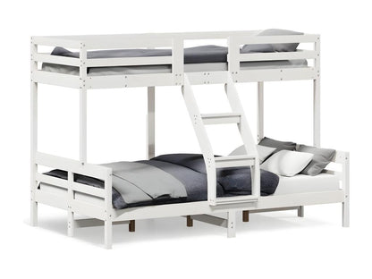 Bed - Wood - White - 120x200 cm