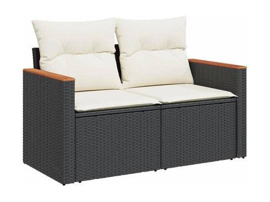 Outdoor Patio Set - Résine - Black