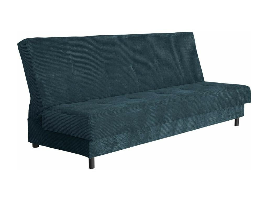 Sofa - Polyester - Blue - 195x85 cm